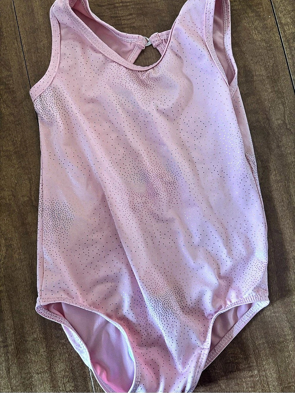 Pink Sparkle Dance Leotard